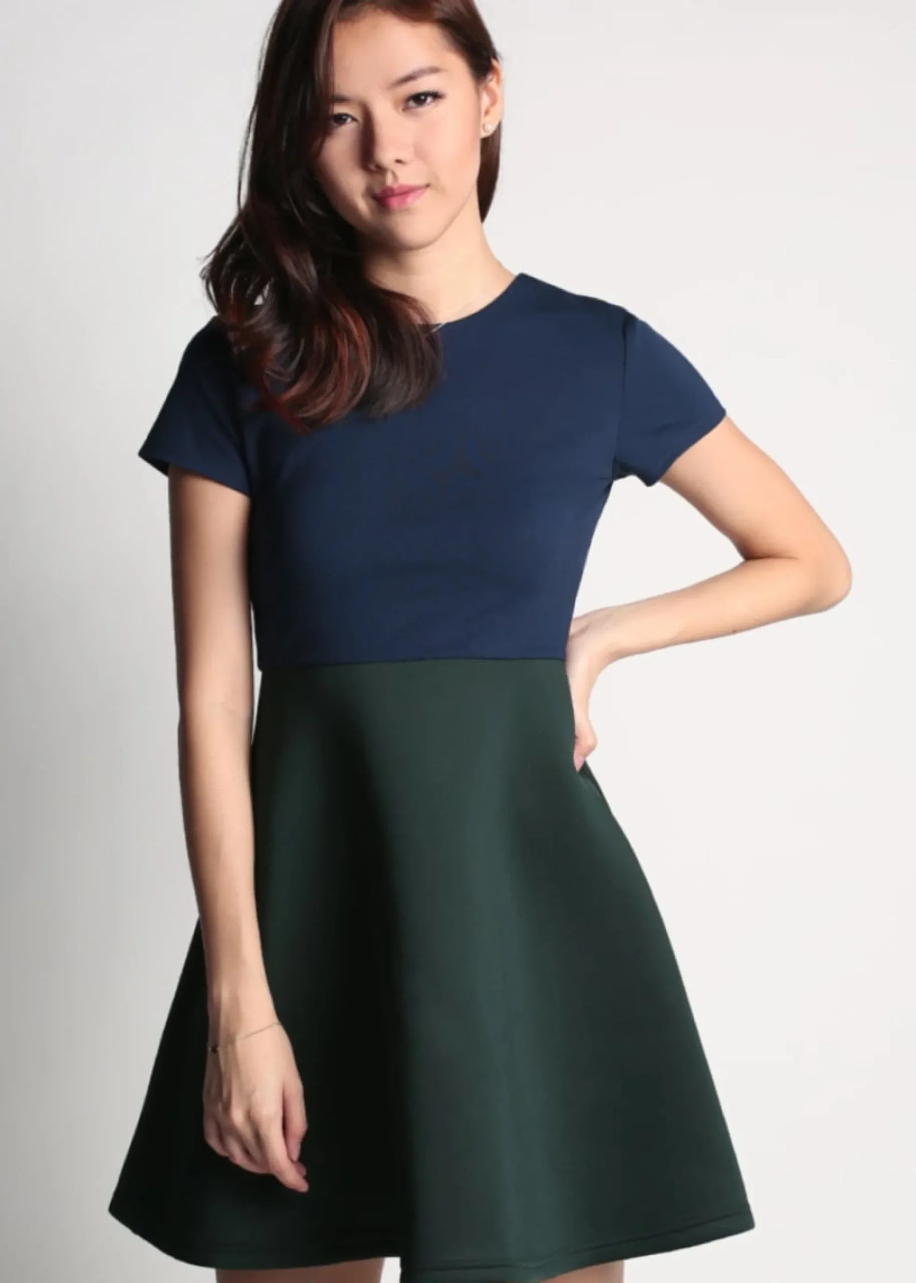 Drexie Contrast Dress
