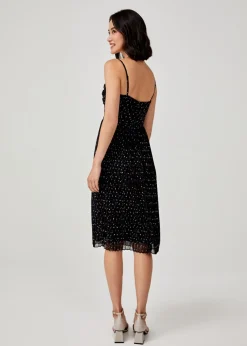 Eleusine Jacquard Pleated Dress