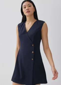 Elize Shift Wrap Dress