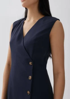 Elize Shift Wrap Dress