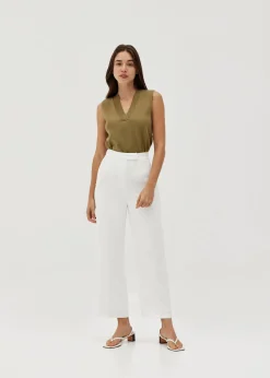 Ellena V-neck Knit Top