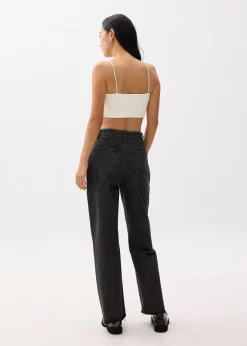 Elliot Denim Straight Leg Jeans
