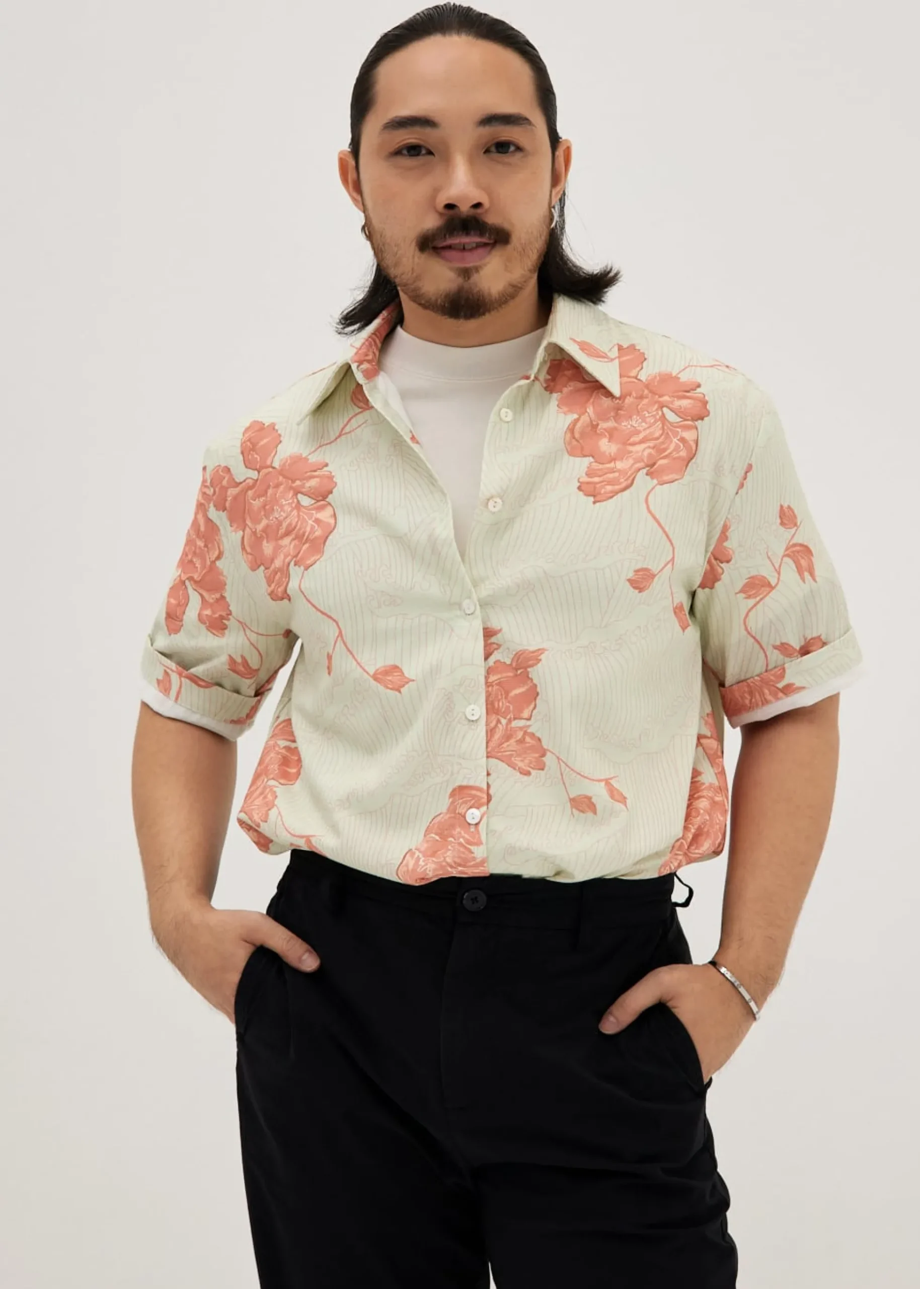 Elliot Unisex Shirt in Prosperous Blooms