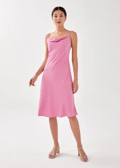 Ellisa Cowl Neck Midi Dress