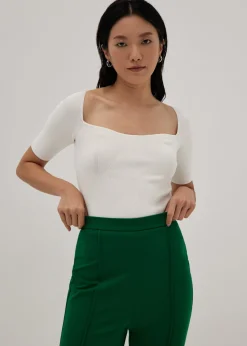 Elowe Bustier Knit Top