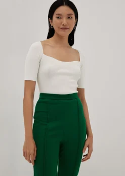 Elowe Bustier Knit Top