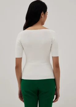 Elowe Bustier Knit Top