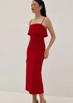 Elowen Overlay Column Dress
