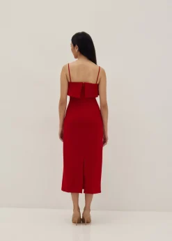 Elowen Overlay Column Dress