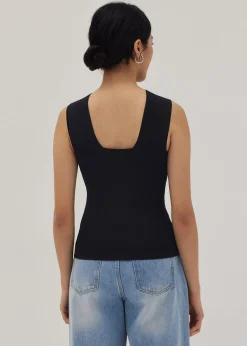Emory Twist Front Halter Top