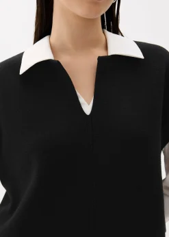 Esha Knit Crop Shell Top