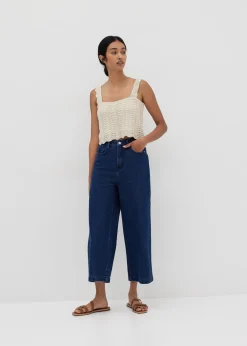 Esmee Scallop Edge Crop Top