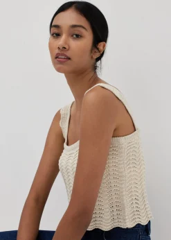 Esmee Scallop Edge Crop Top