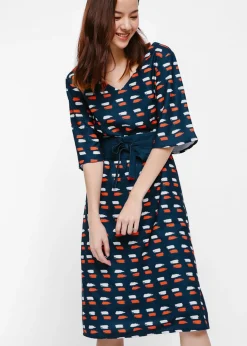 Etta Printed Kimono Dress