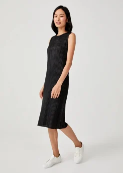 Eva Pleated Midi Dress