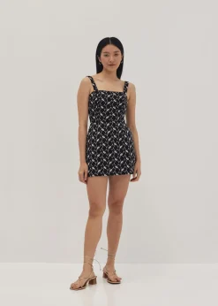 Felice Padded Embroidered Bustier Top