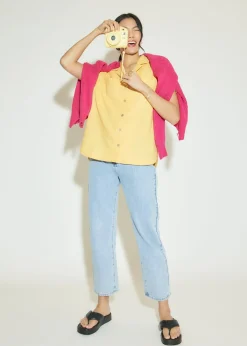 Ferica Linen Boxy Shirt
