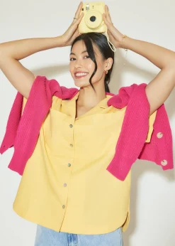 Ferica Linen Boxy Shirt
