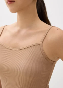 Fitted Jersey Camisole Top