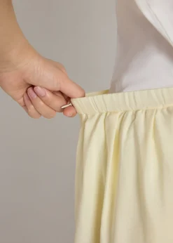 Flare Skirt in Tidal Escape Broderie