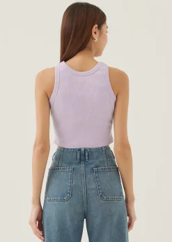 Fran Jersey Crop Tank Top