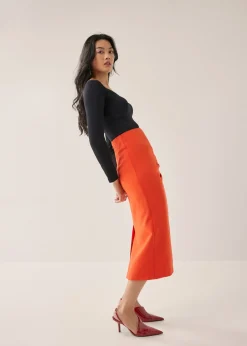 Frannie Asymmetric Knit Top