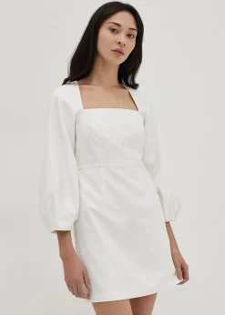 Gabbie Puff Sleeve Mini Dress
