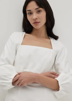 Gabbie Puff Sleeve Mini Dress