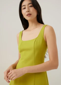 Gemina Jersey Fit & Flare Midi Dress
