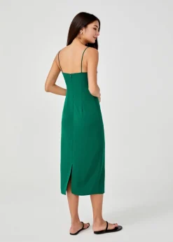 Genevive Camisole Column Midaxi Dress