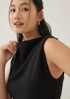 Grethel Drape Column Maxi Dress