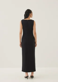 Grethel Drape Column Maxi Dress