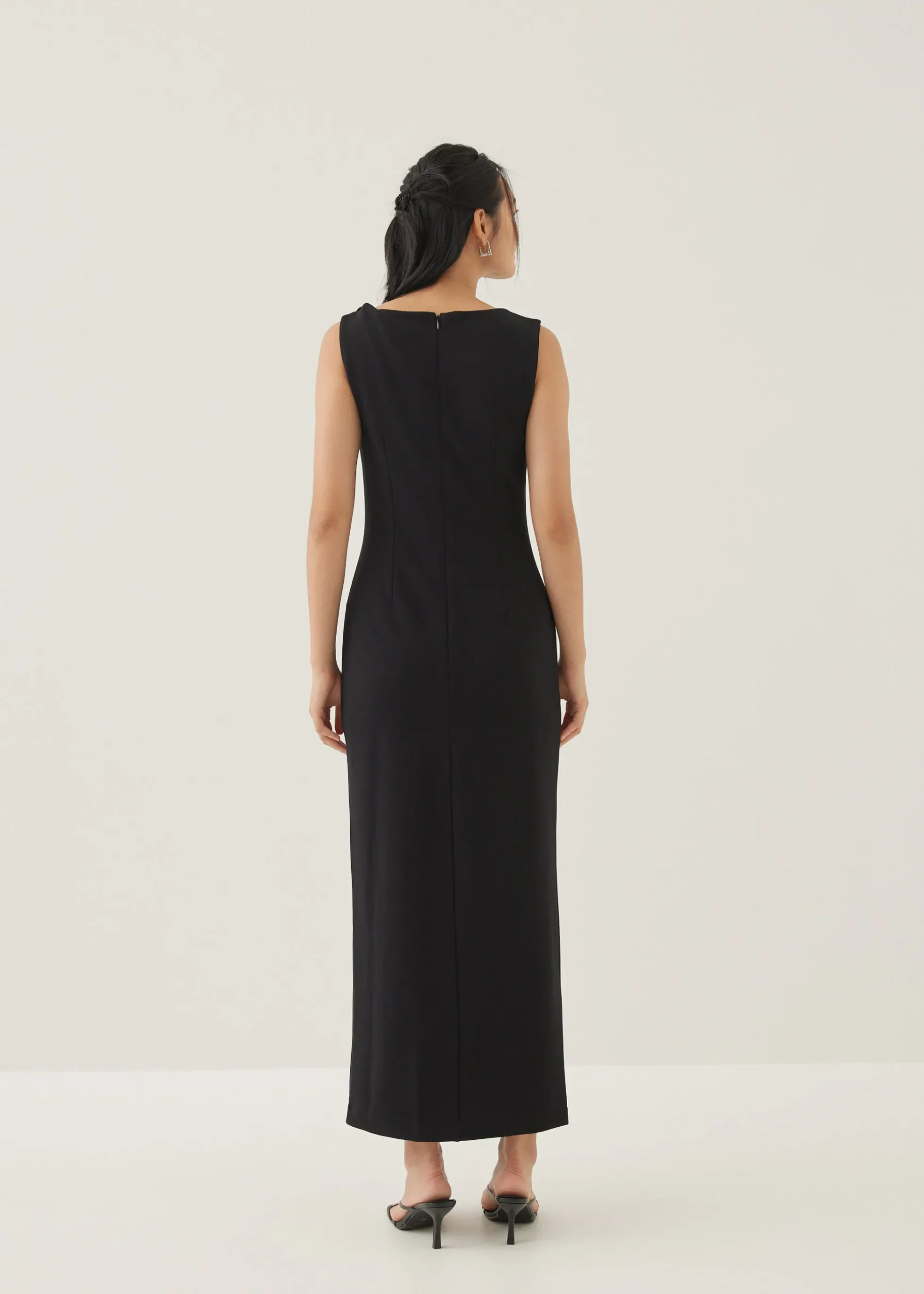 Grethel Drape Column Maxi Dress