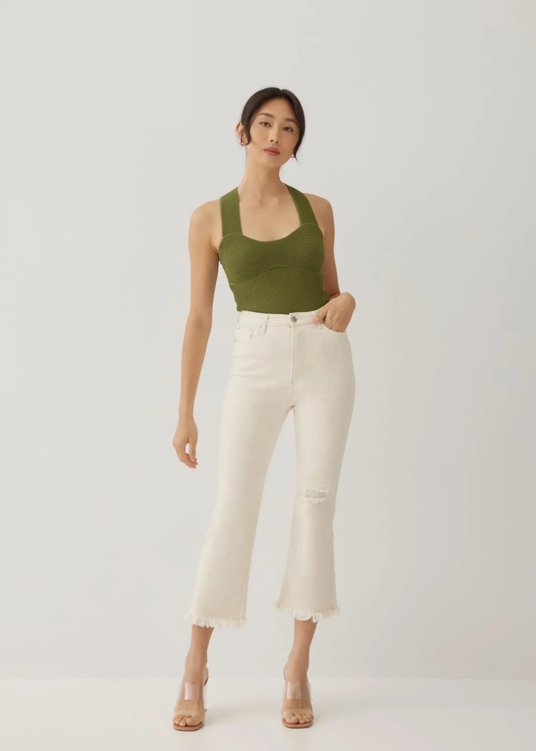 Gretna Ribbed Knit Tank