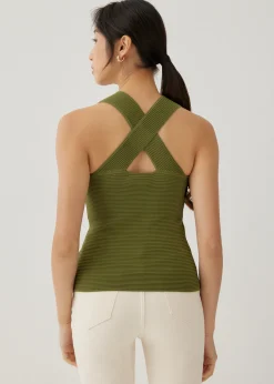 Gretna Ribbed Knit Tank