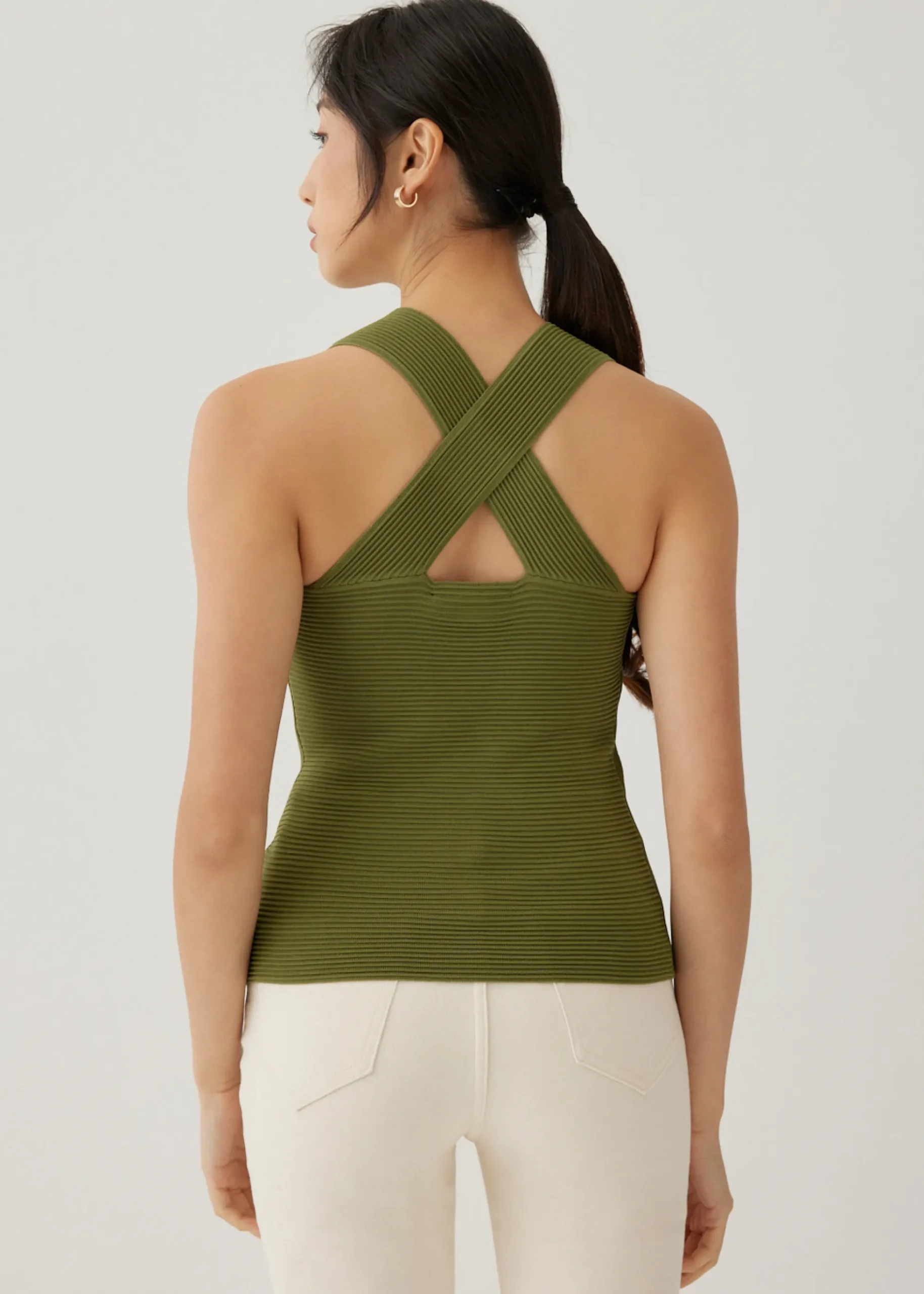 Gretna Ribbed Knit Tank