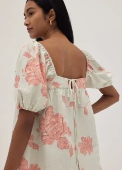 Harlan Puff Sleeve Dress in Prosperous Blooms