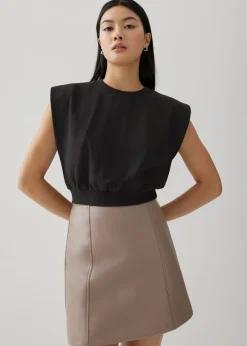 Harlene Elasticated Crop T-shirt