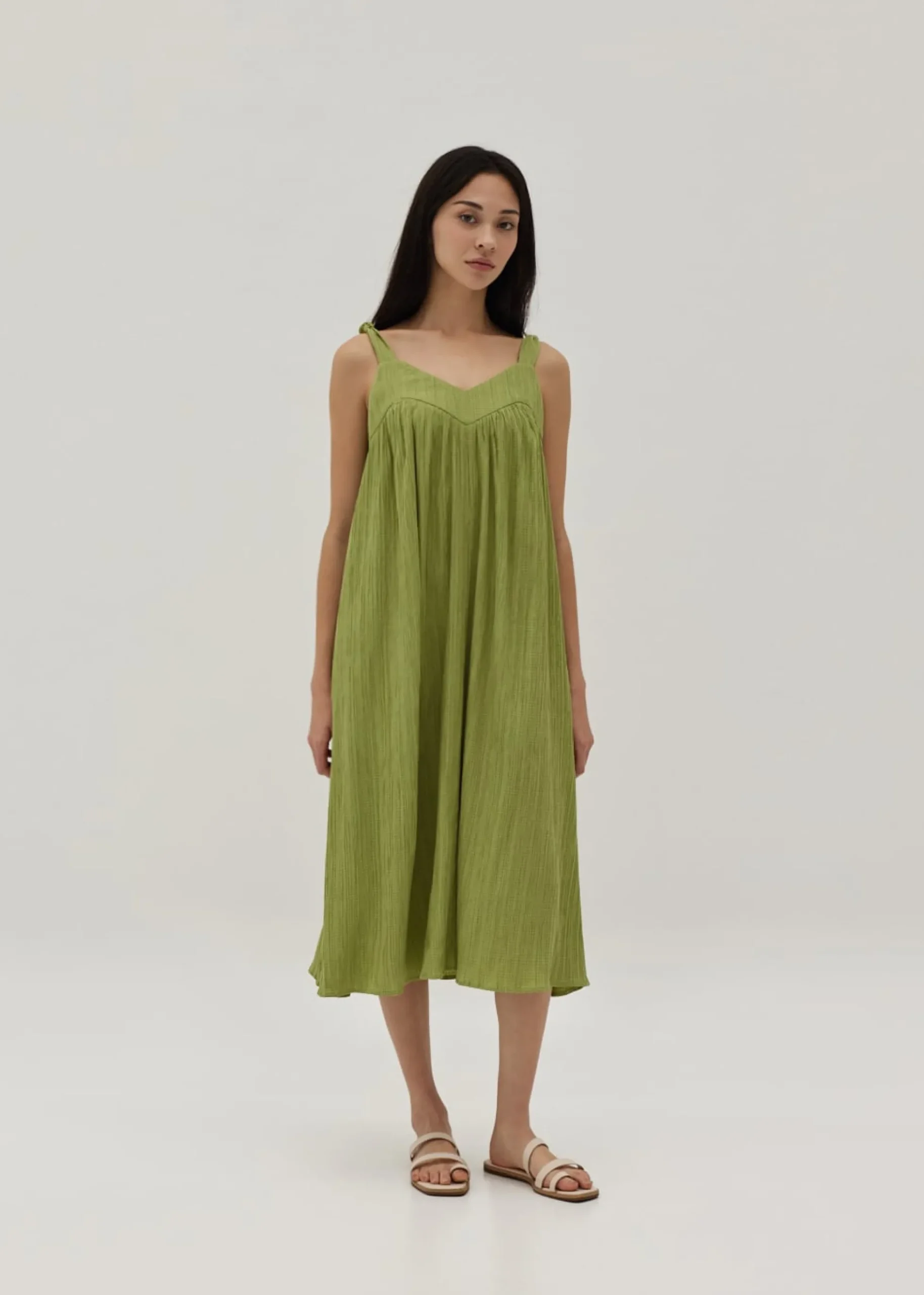 Harlyn Textured Trapeze Dress