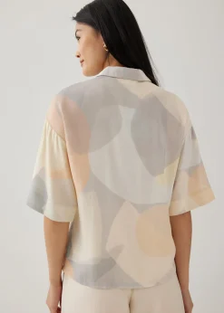 Helene Relaxed Button Down Shirt in Simple Pleasures