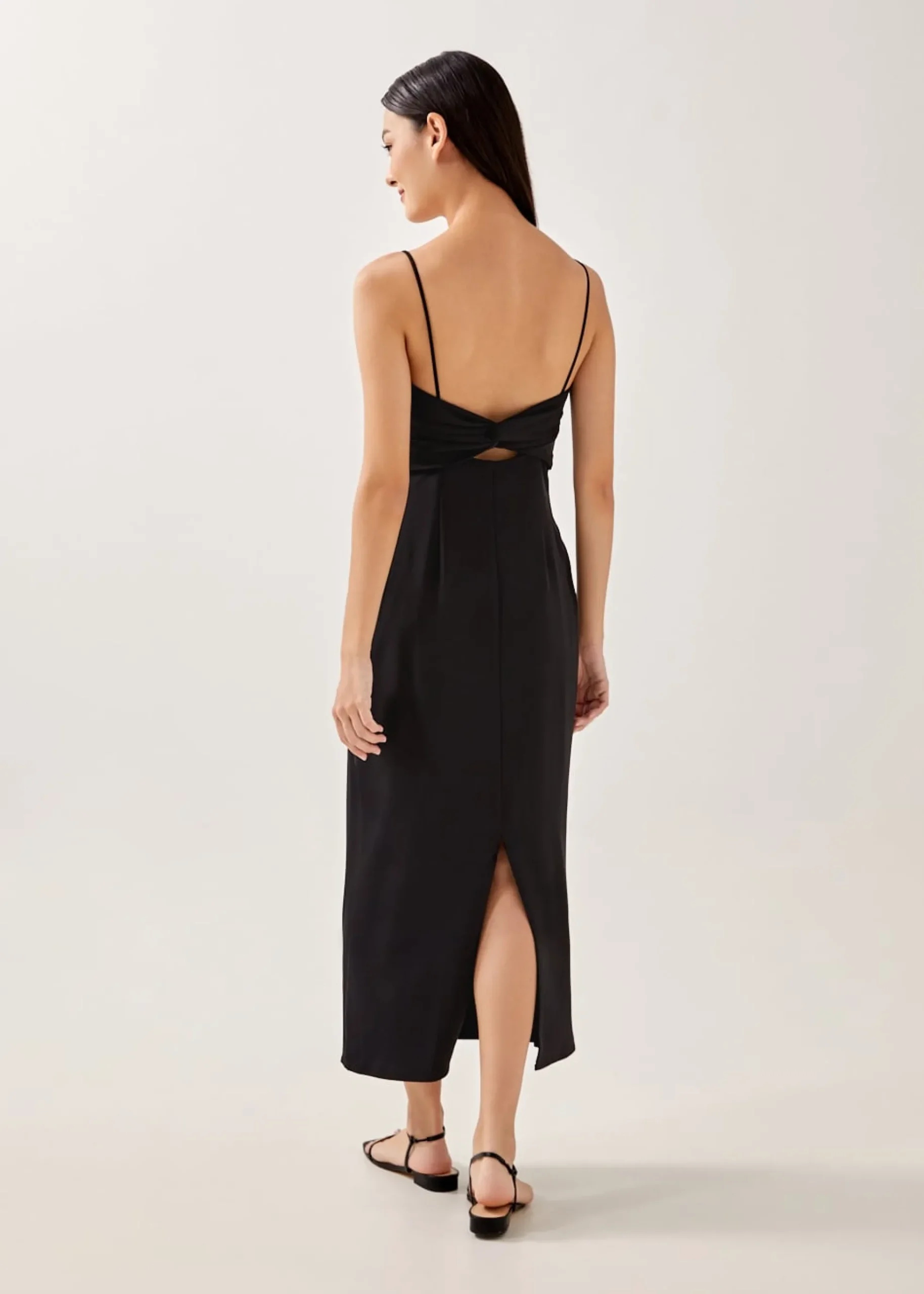 Hermione Padded Knot Back Dress