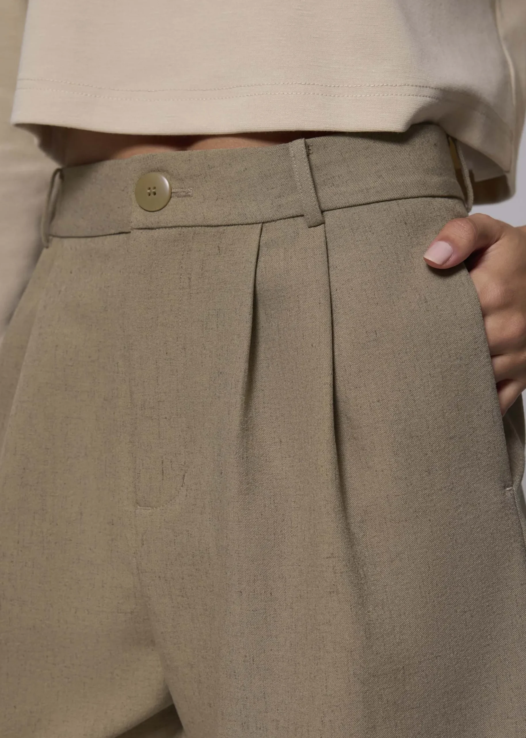 High Waist A-line Shorts