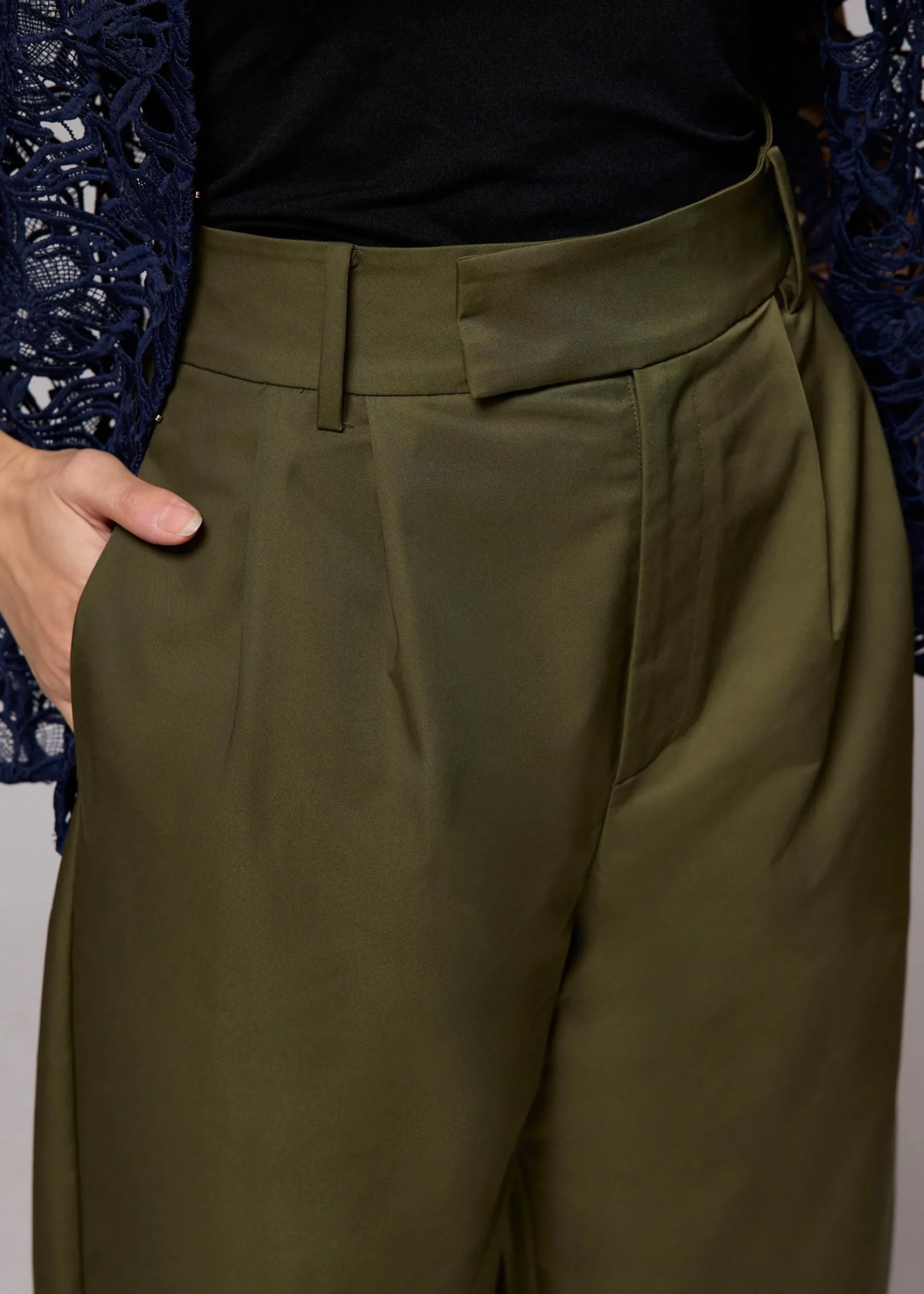 High Waist Barrel Pants