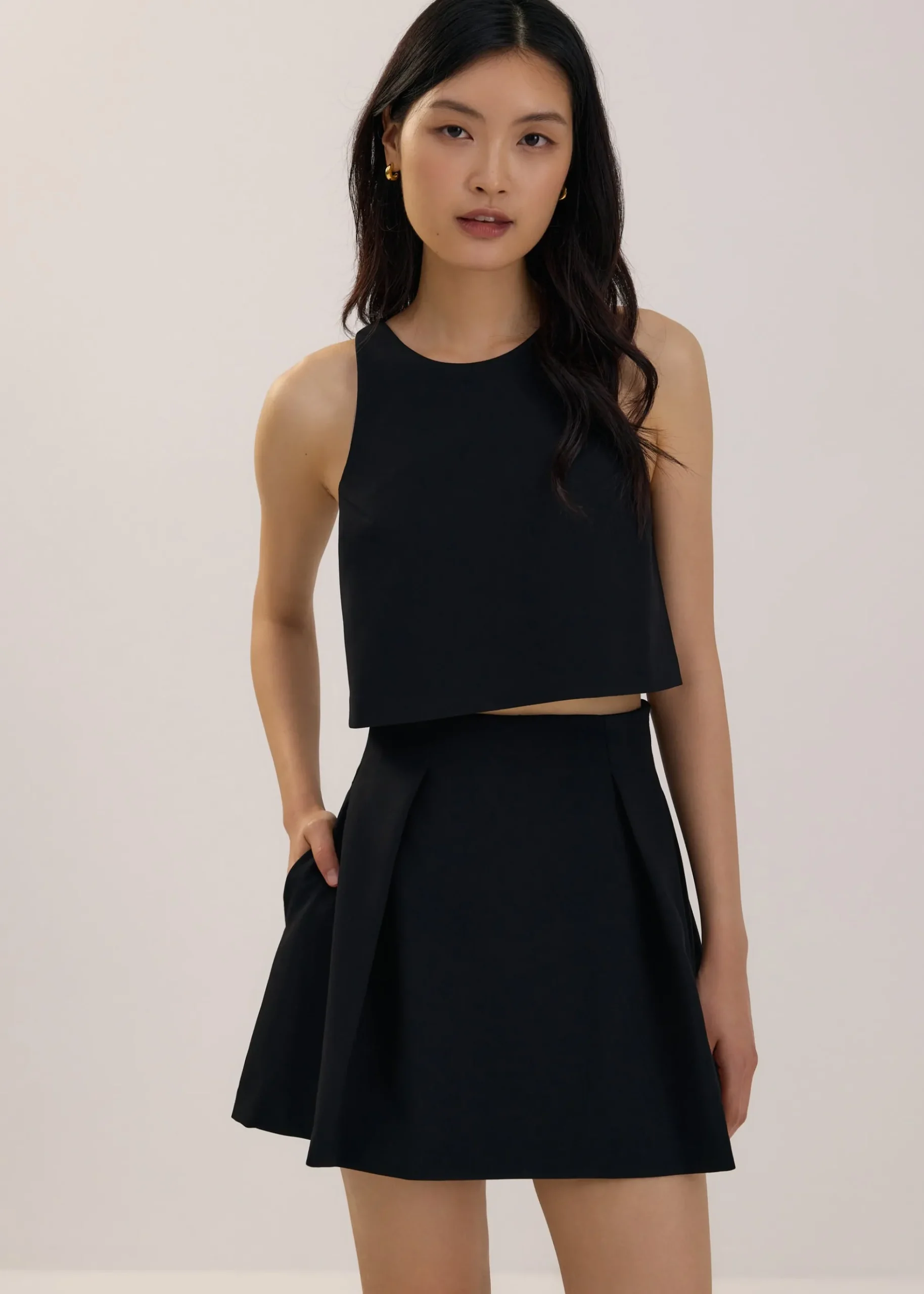 High Waist Mini Skirt