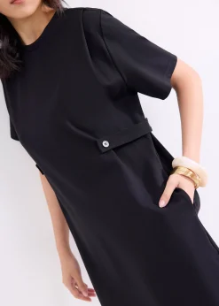 Hyacinth Round Neck A-line Mini Dress
