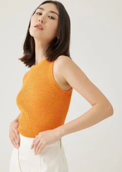 Indie Fitted Knit Tank Top