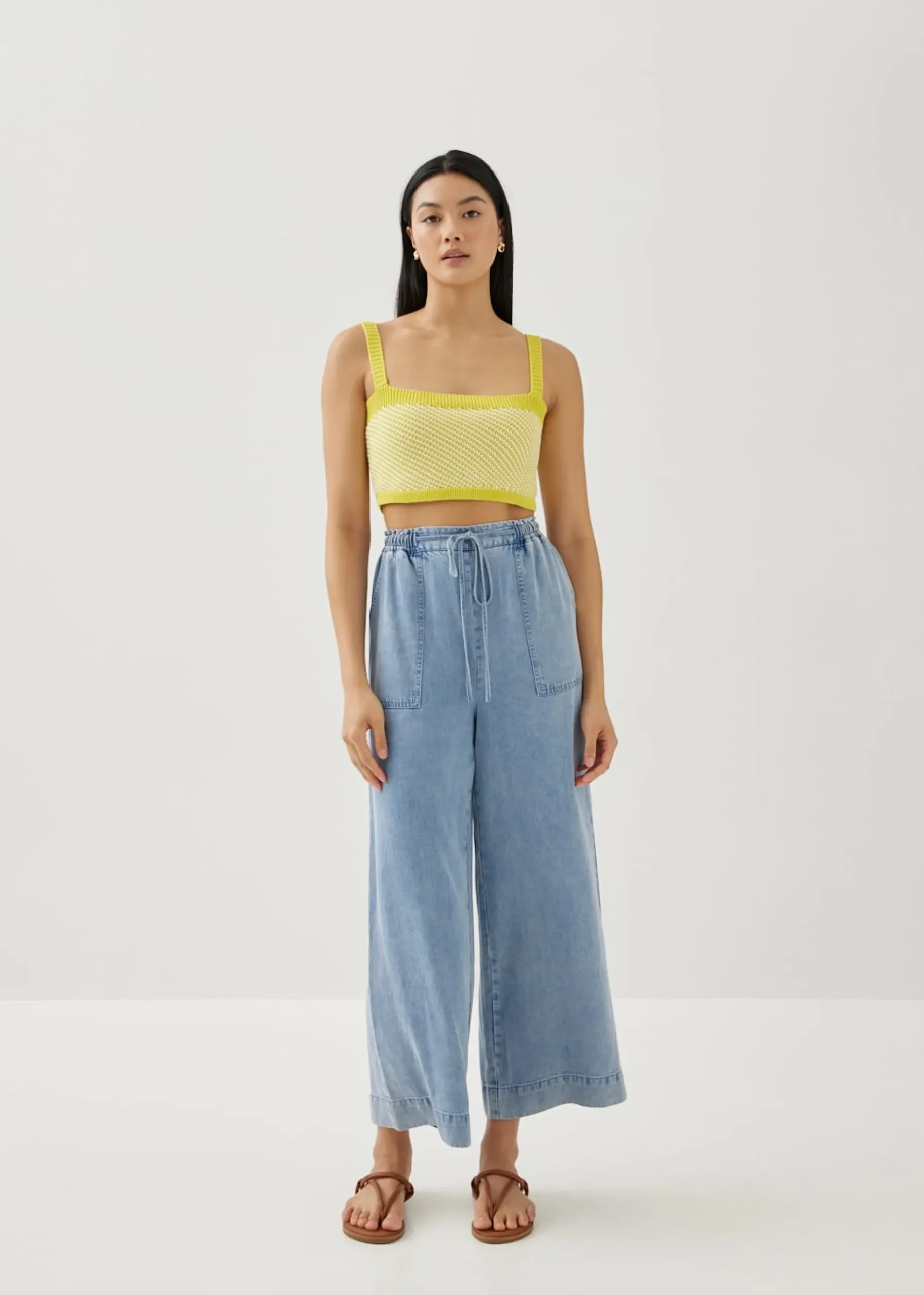 Ines Multi Colour Knit Camisole
