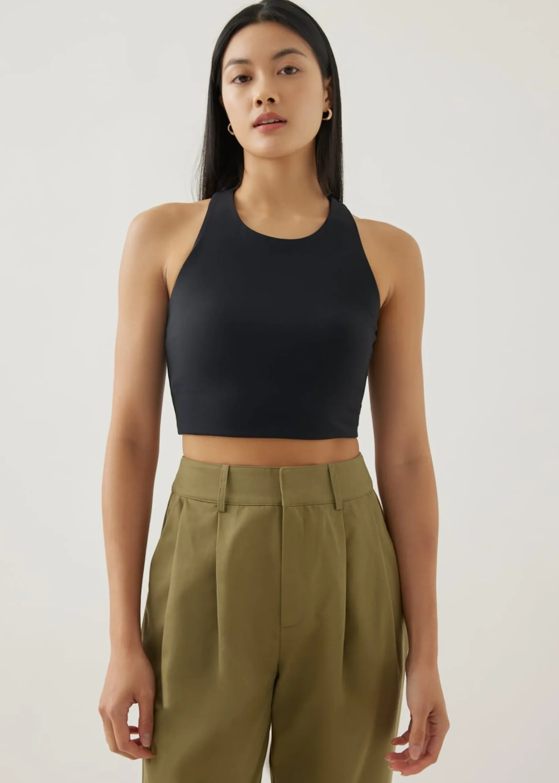 Irene Jersey Cross Back Tank