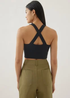 Irene Jersey Cross Back Tank
