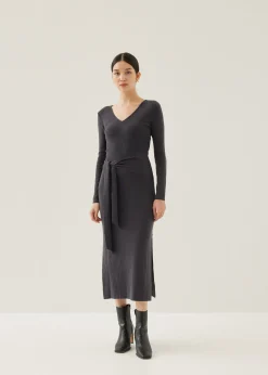 Issie Knit Column Midi Dress